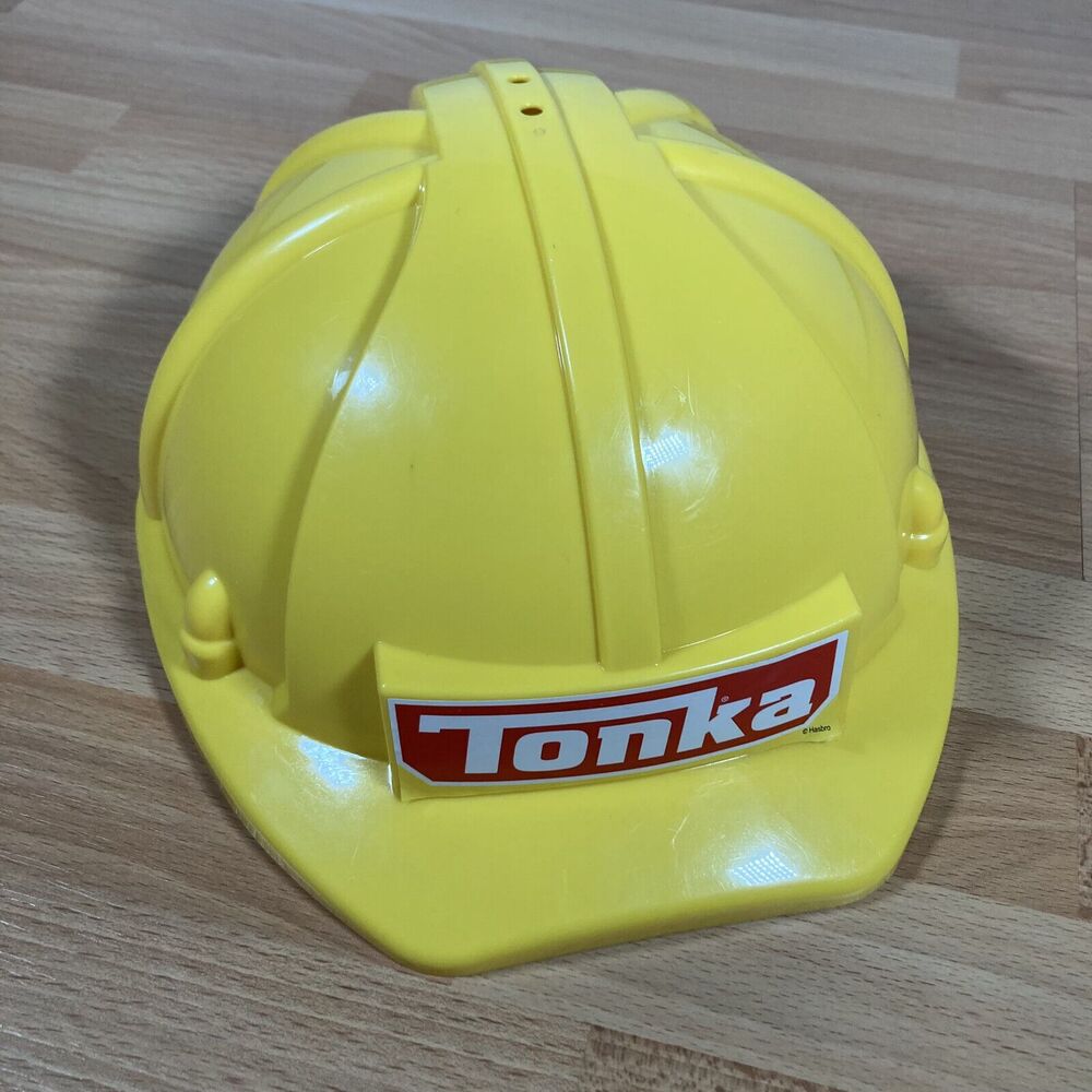 Kids@Work • Tonka Yellow Hard Hat • Amloid • No Adjustable Strap